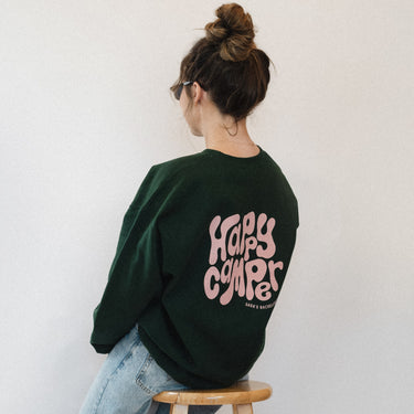 Happy Camper Crewneck Sweatshirt