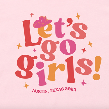 Let's Go Girls Bachelorette Party T-Shirt