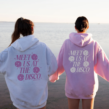 Meet Us At the Disco Custom Hoodies